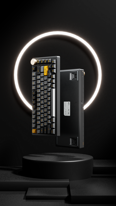 Akko PC75B Plus Black & Gold 8