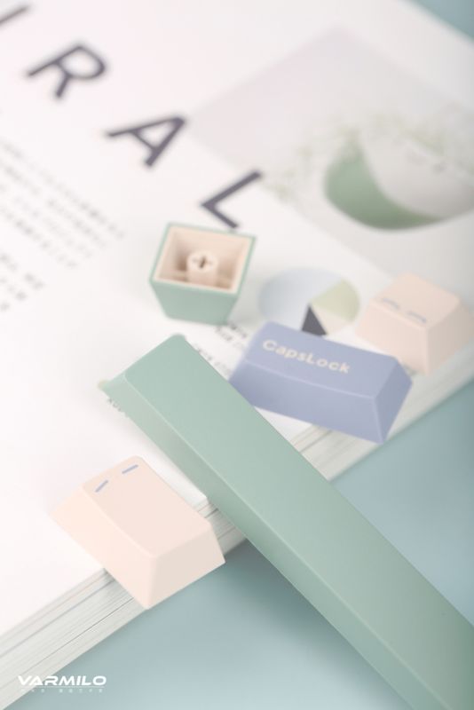 Varmilo VXT81 Minilo Eucalyptus / Gateron G Pro Yellow 2.0 8