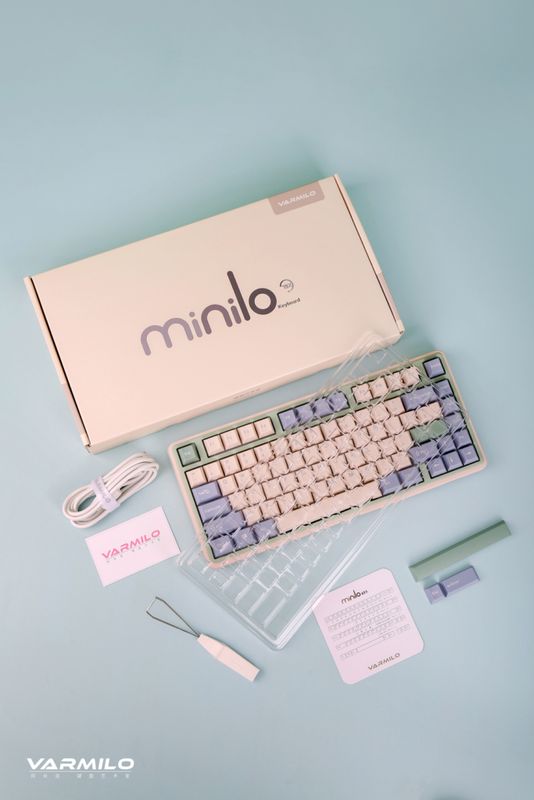 Varmilo VXT81 Minilo Eucalyptus / Gateron G Pro Yellow 2.0 7