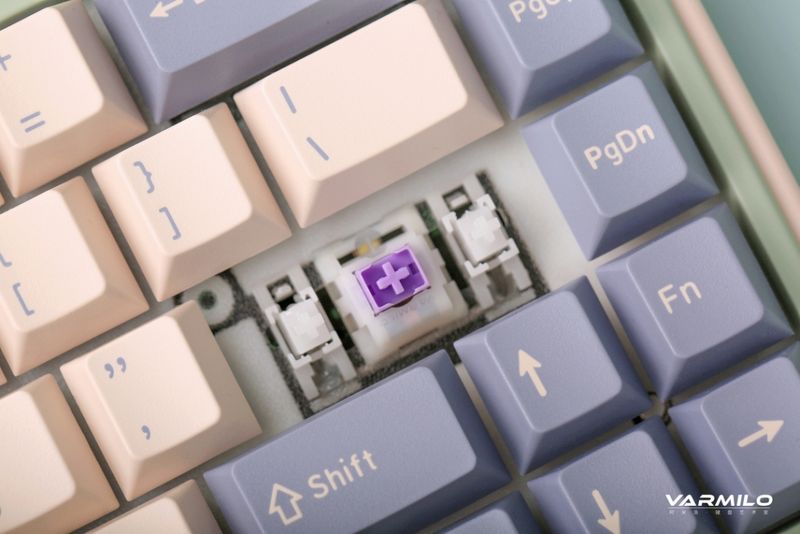 Varmilo VXT81 Minilo Eucalyptus / Gateron G Pro Yellow 2.0 9