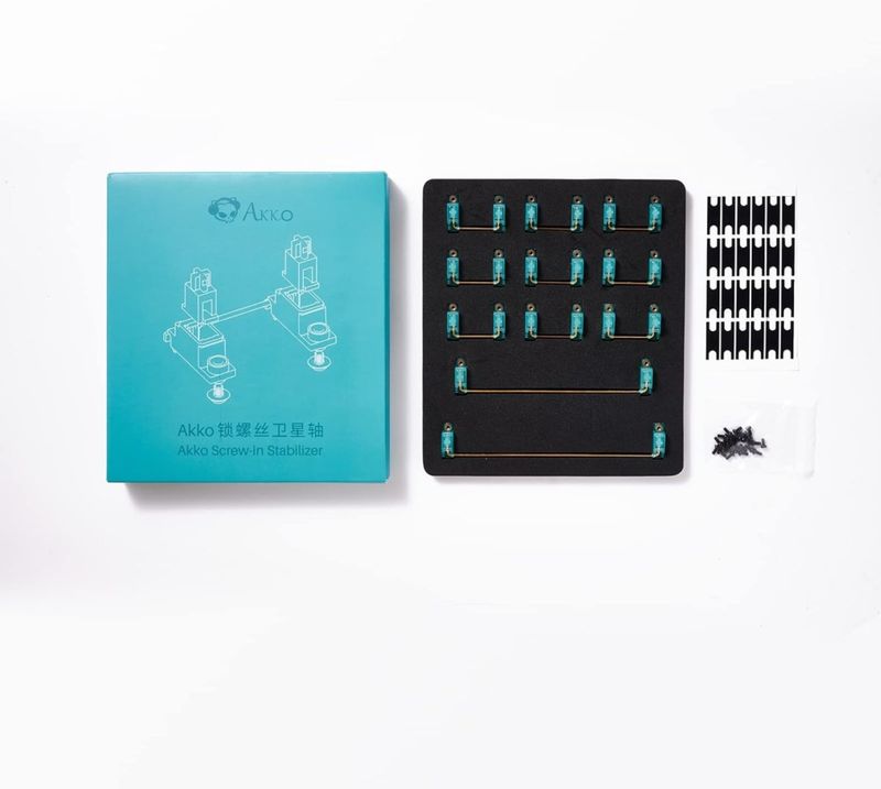 Akko Screw-in Stabilizer - Mint color 0