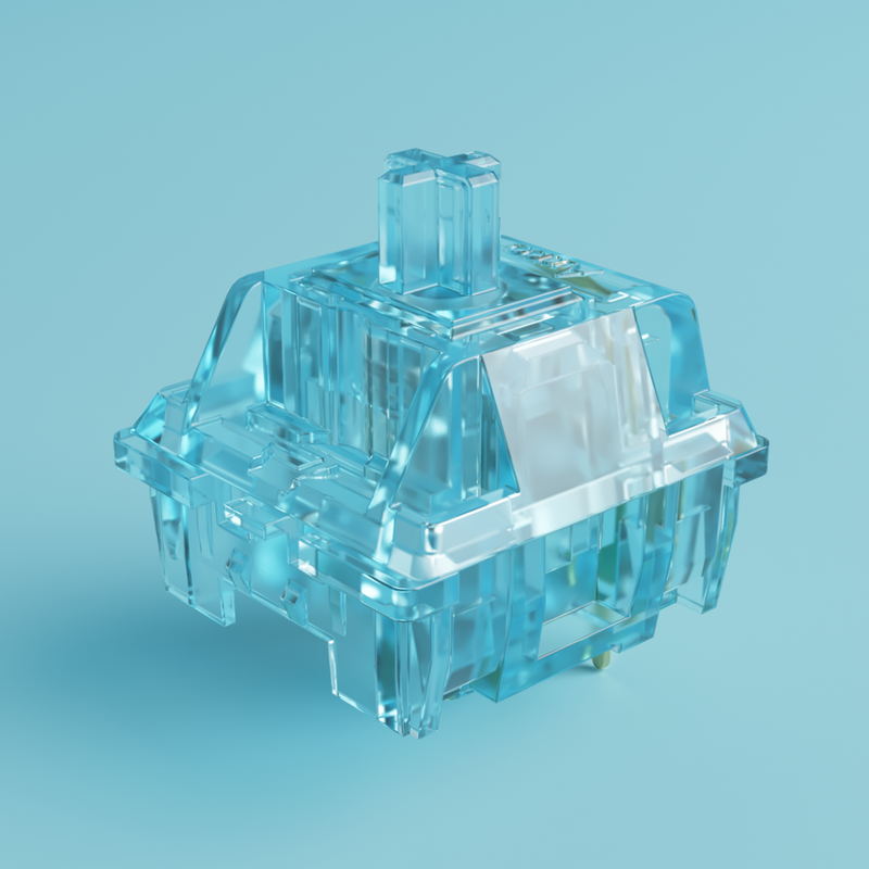 Akko CS Crystal Blue Switch (Linear) - 45 sztuk w opakowaniu 5