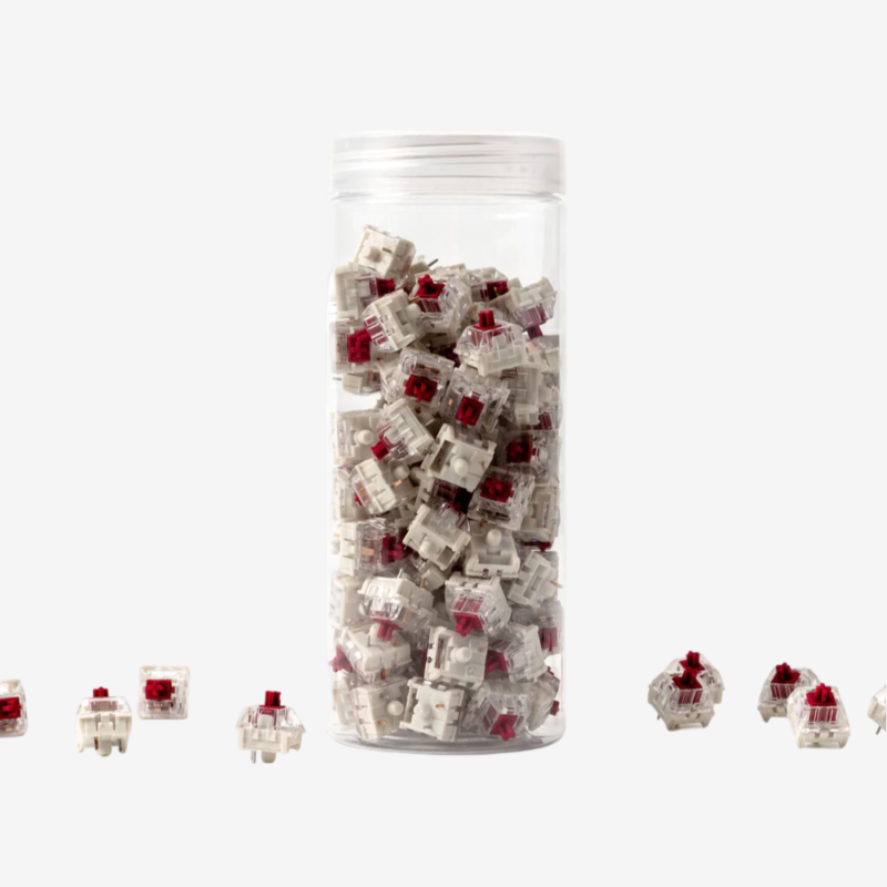 Kailh Pro Burgundy Switch (Linear) - 110 sztuk w opakowaniu