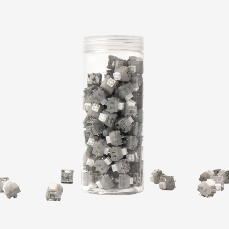 Kailh White Owl Box Switch (Clicky)- 110 sztuk w opakowaniu