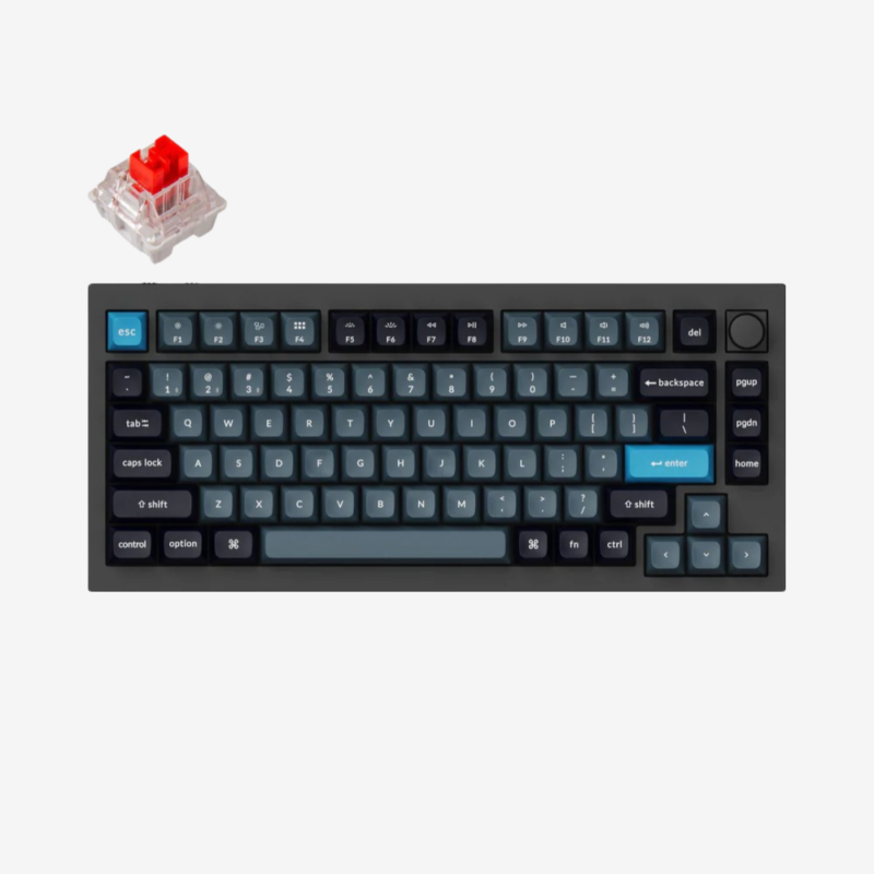 Keychron Q1 Pro QMK/VIA Wireless Custom Mechanical Keyboard (Fully Assembled Knob Version) 1
