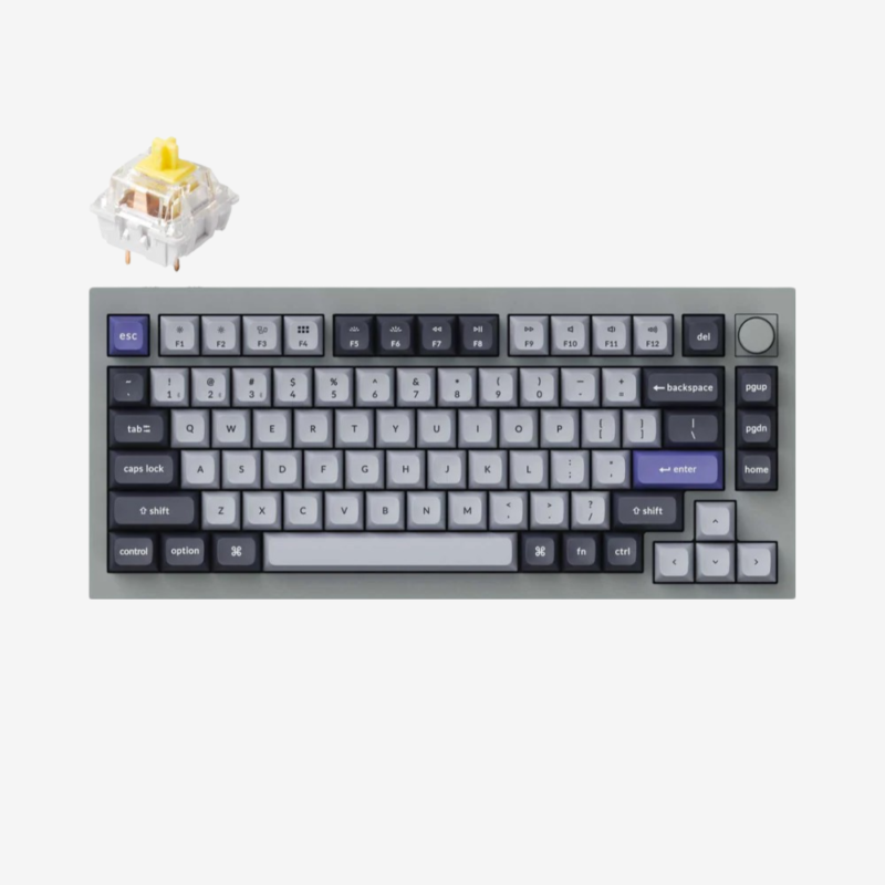 Keychron Q1 Pro QMK/VIA Wireless Custom Mechanical Keyboard (Fully Assembled Knob Version) 9