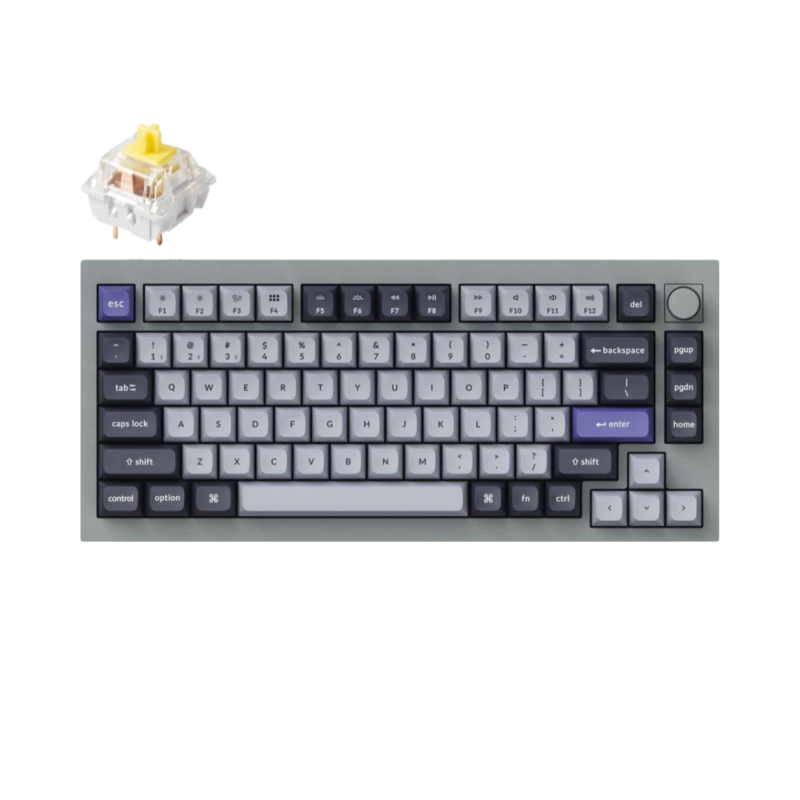 Keychron Q1 Pro QMK/VIA Wireless Custom Mechanical Keyboard (Fully Assembled Knob Version) 26