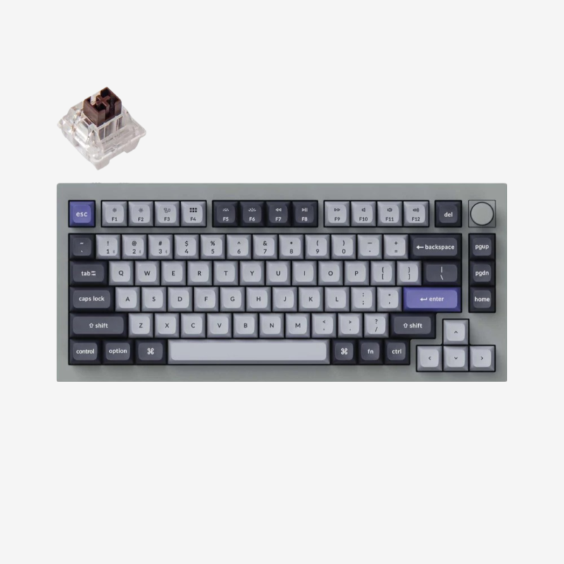 Keychron Q1 Pro QMK/VIA Wireless Custom Mechanical Keyboard (Fully Assembled Knob Version) 8