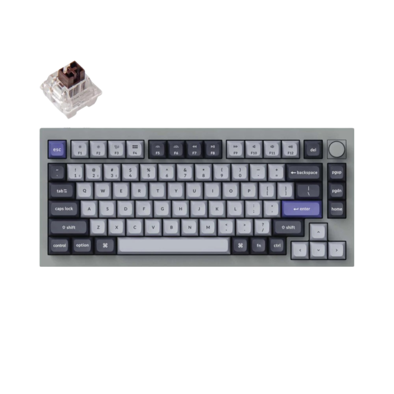 Keychron Q1 Pro QMK/VIA Wireless Custom Mechanical Keyboard (Fully Assembled Knob Version) 25