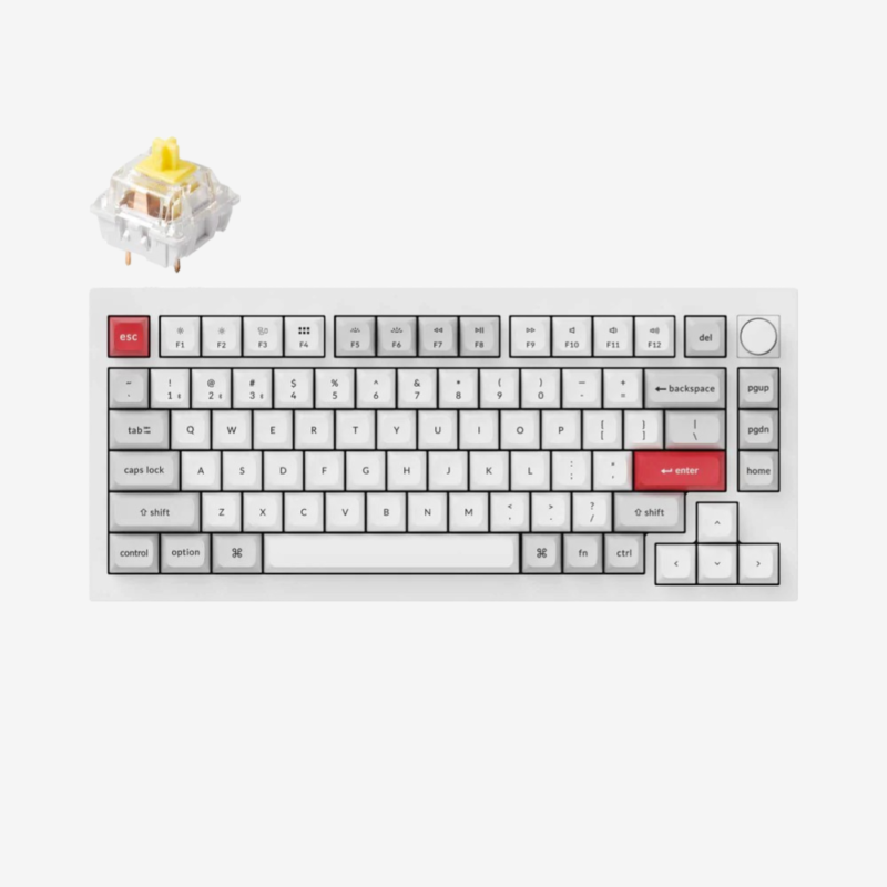 Keychron Q1 Pro QMK/VIA Wireless Custom Mechanical Keyboard (Fully Assembled Knob Version) 6