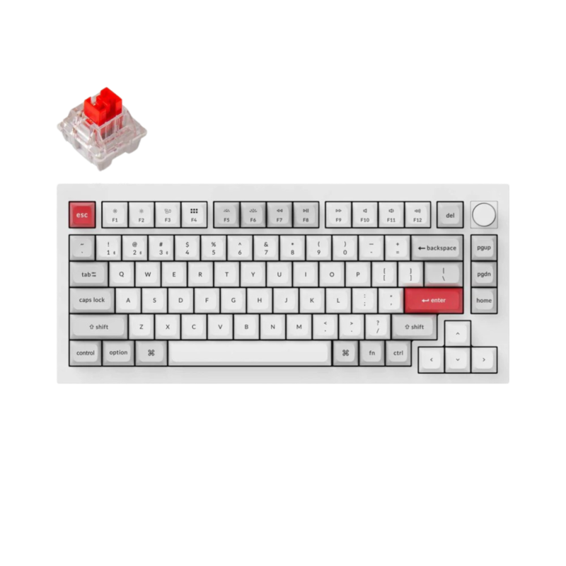 Keychron Q1 Pro QMK/VIA Wireless Custom Mechanical Keyboard (Fully Assembled Knob Version) 21