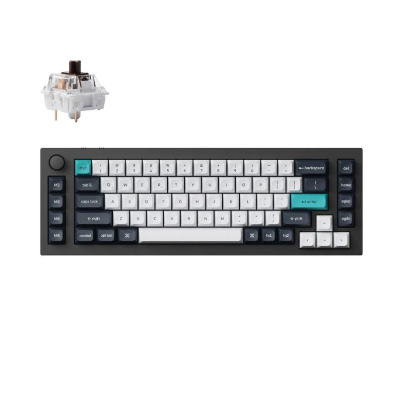 Keychron Q65 Max QMK/VIA Wireless Custom Mechanical Keyboard (Fully Assembled Knob Version) 10