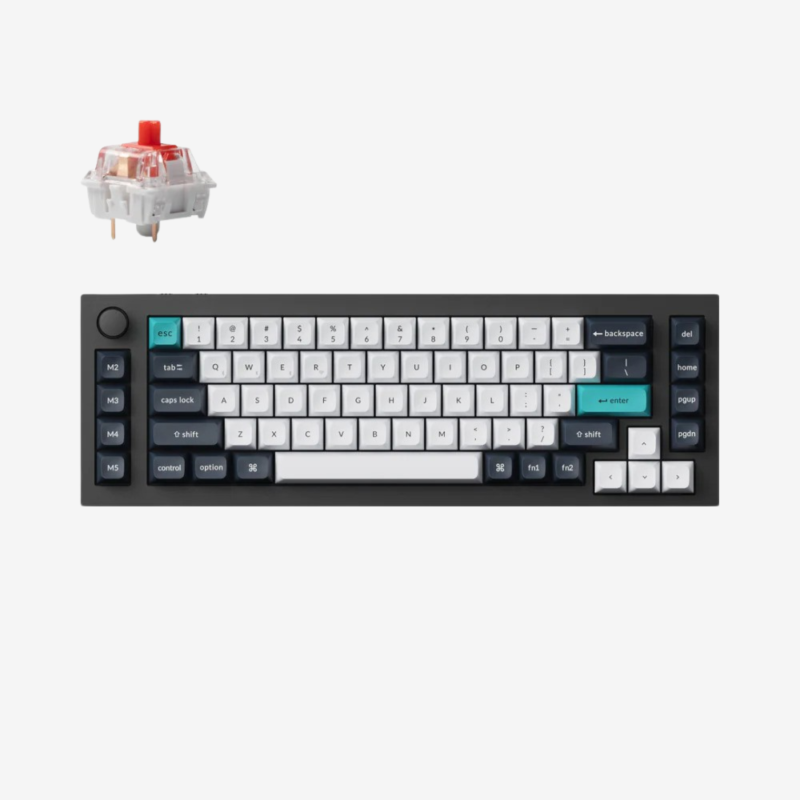Keychron Q65 Max QMK/VIA Wireless Custom Mechanical Keyboard (Fully Assembled Knob Version) 1