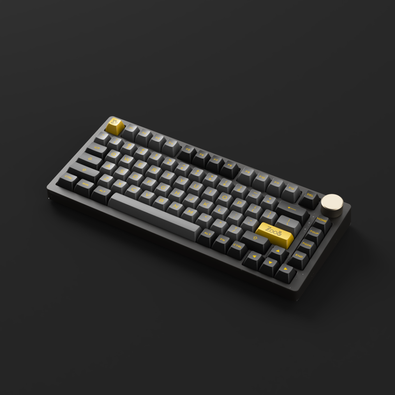 Akko PC75B Plus Black & Gold 1