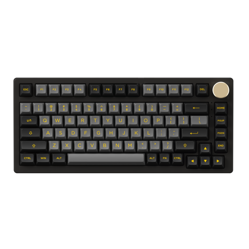 Akko PC75B Plus Black & Gold 18