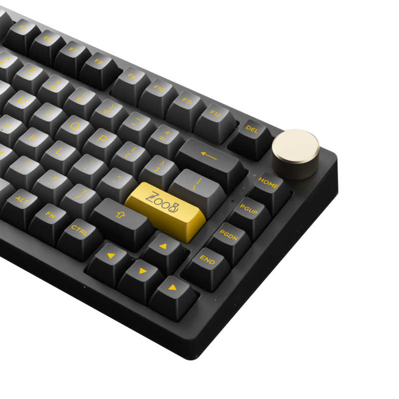 Akko PC75B Plus Black & Gold 14