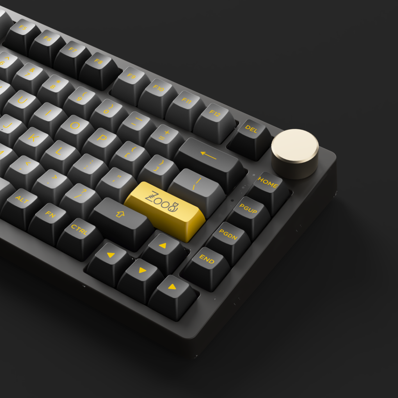 Akko PC75B Plus Black & Gold 13