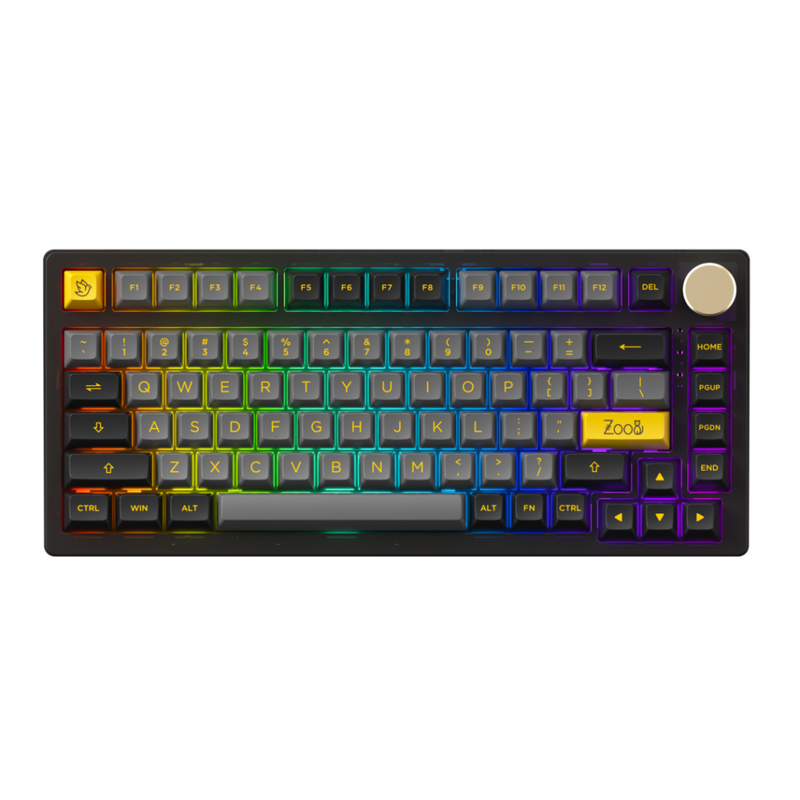 Akko PC75B Plus Black & Gold 6