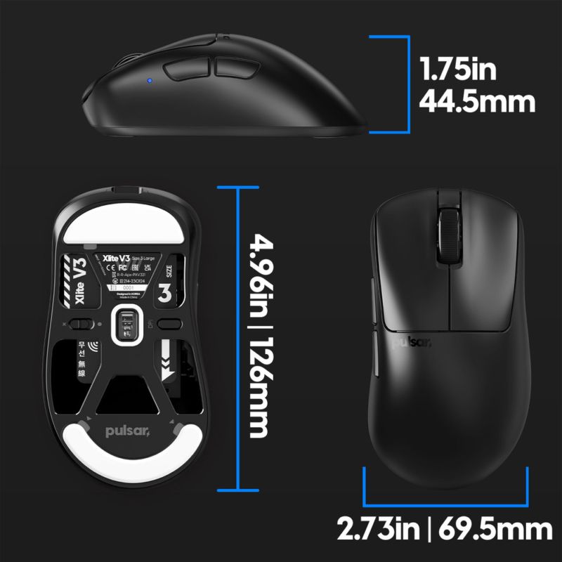 Pulsar Xlite V3 Wireless Gaming Mouse 19