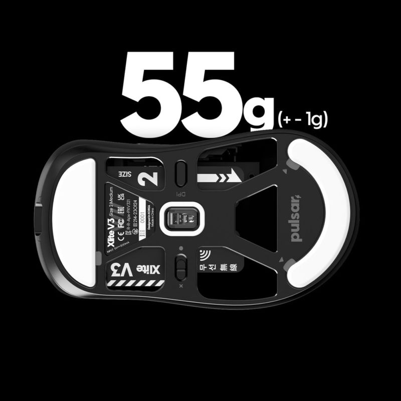 Pulsar Xlite V3 Wireless Gaming Mouse 22