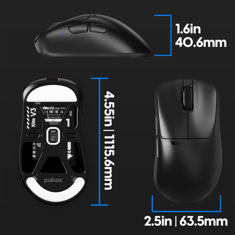 Pulsar Xlite V3 Wireless Gaming Mouse 25