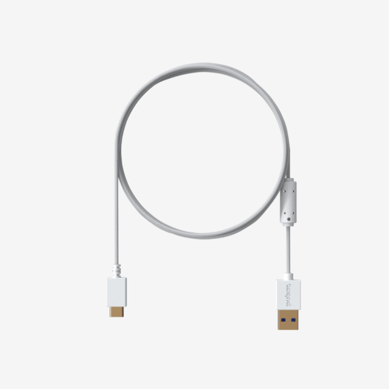 Pulsar USB-C Paracord Cable - White 0