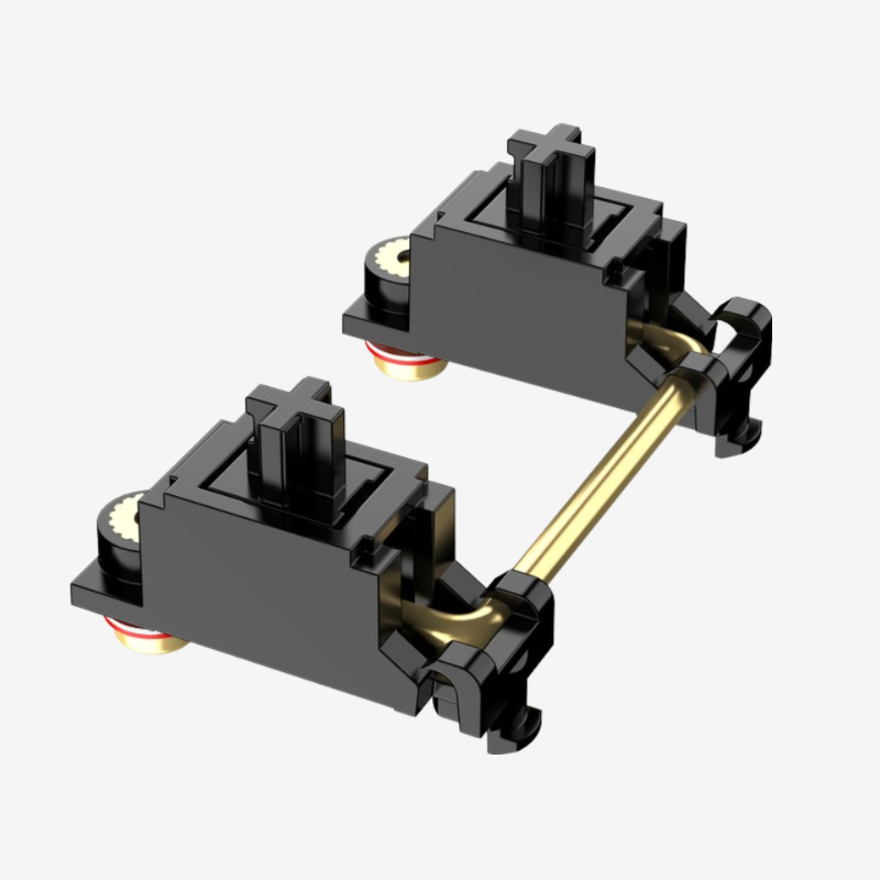 Durock Screw-in Stabilizer v2 - Black / Gold 5