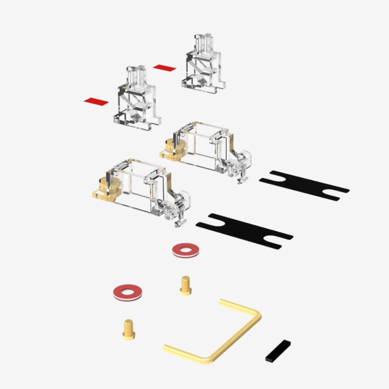 Durock Screw-in Stabilizer v2 - Clear 3